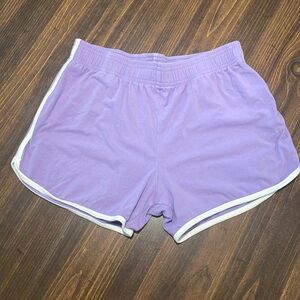 Youth L/12 purple shorts